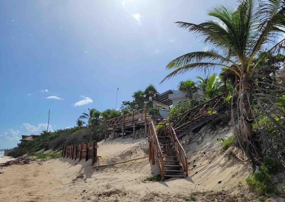 Luxury 5-Br Beachfront Home In Tulum Casa Sofia Gato Exterior foto