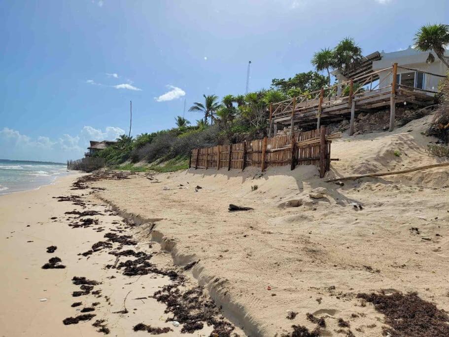 Luxury 5-Br Beachfront Home In Tulum Casa Sofia Gato Exterior foto
