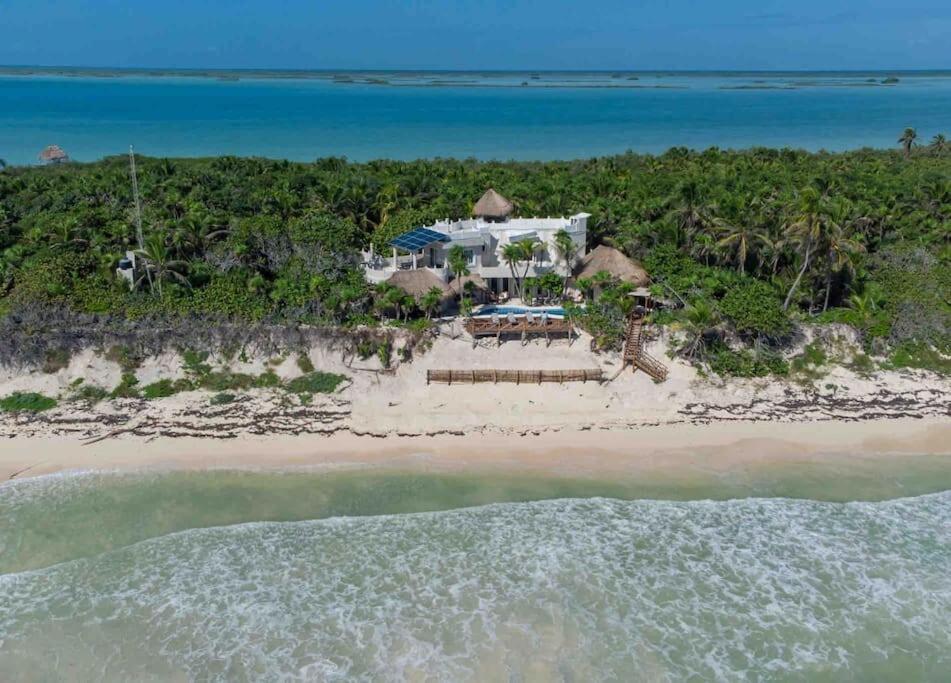 Luxury 5-Br Beachfront Home In Tulum Casa Sofia Gato Exterior foto