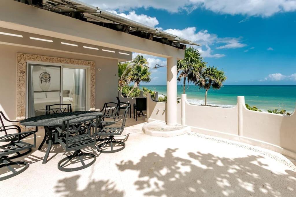 Luxury 5-Br Beachfront Home In Tulum Casa Sofia Gato Exterior foto