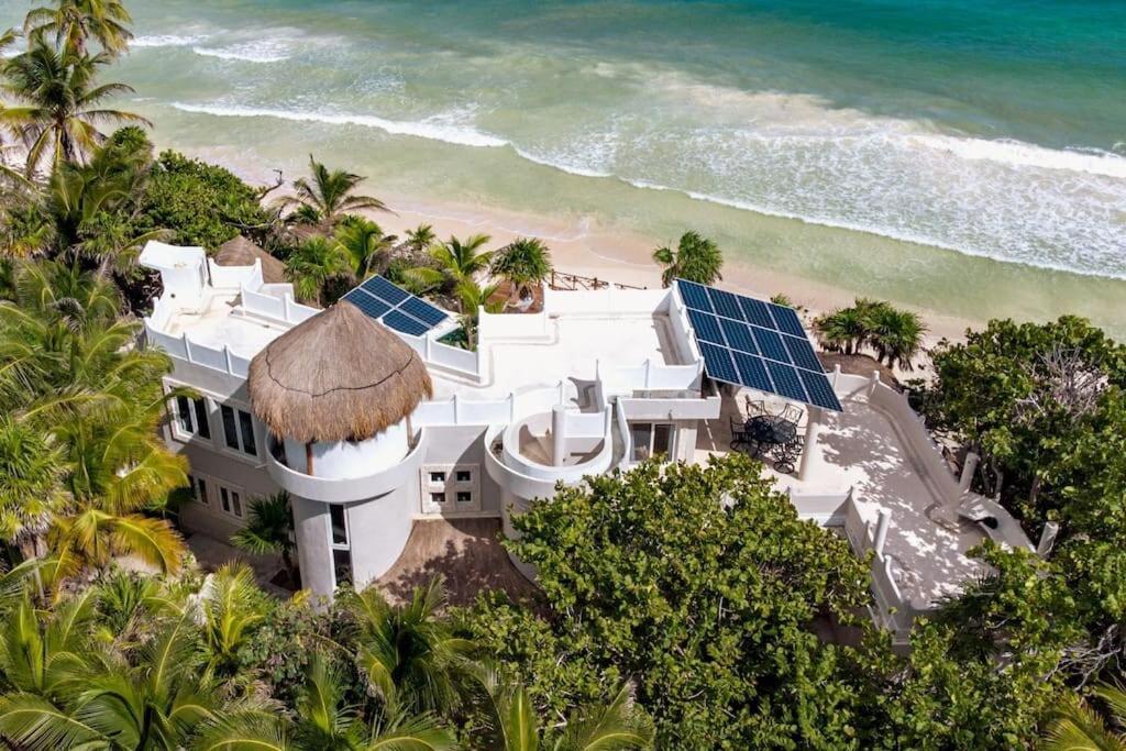 Luxury 5-Br Beachfront Home In Tulum Casa Sofia Gato Exterior foto