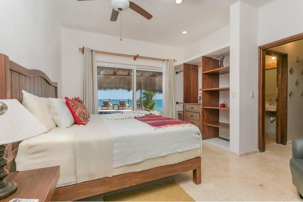 Luxury 5-Br Beachfront Home In Tulum Casa Sofia Gato Exterior foto