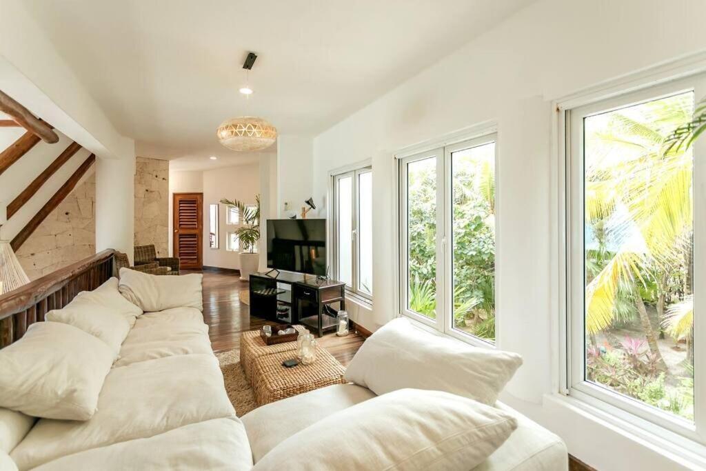 Luxury 5-Br Beachfront Home In Tulum Casa Sofia Gato Exterior foto
