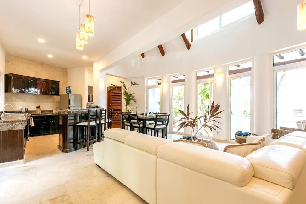 Luxury 5-Br Beachfront Home In Tulum Casa Sofia Gato Exterior foto